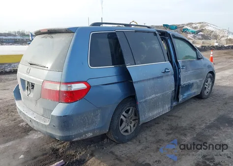 2006 Honda Odyssey Ex-L из США, поврежденный, VIN 5FNRL38686B069635